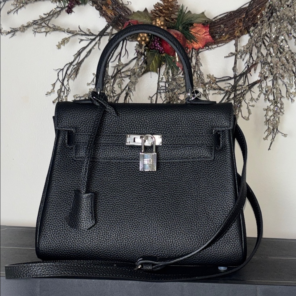 Genuine Leather black 25